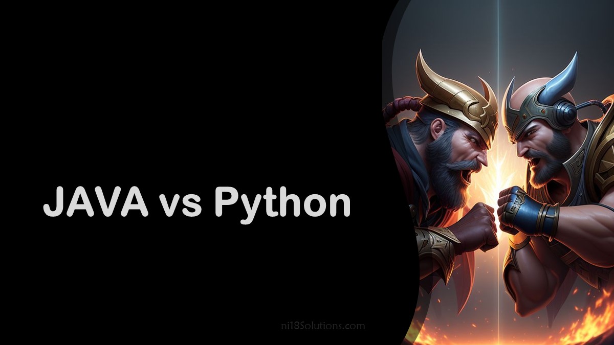 JAVA VS PYTHON